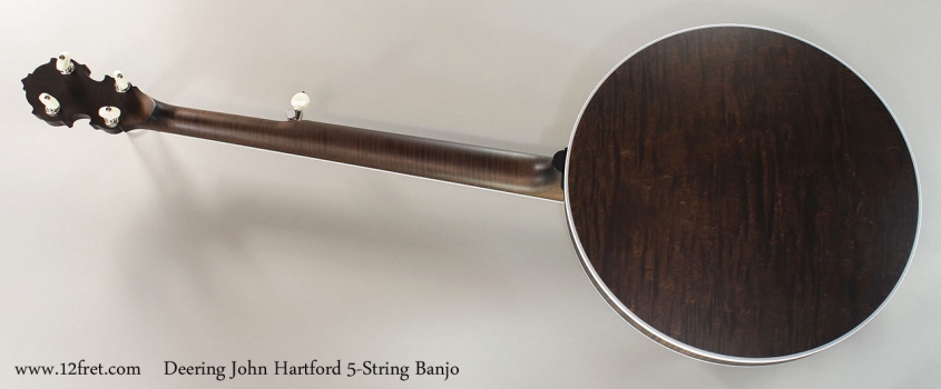 Deering John Hartford 5-String Banjo Full Rear View