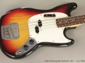 Fender Mustang Bass Sunburst, 1971 Top