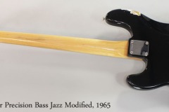 Fender Precision Jazz Bass Modified, 1965 Full Rear View Fender Precision Jazz Bass Modified, 1965 Full Rear View