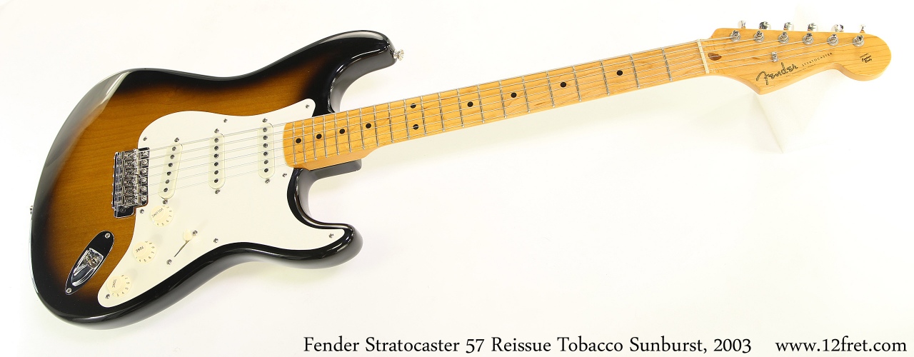 tobacco stratocaster Fender Stratocaster 57 Vintage Tobacco Sunburst, 2003