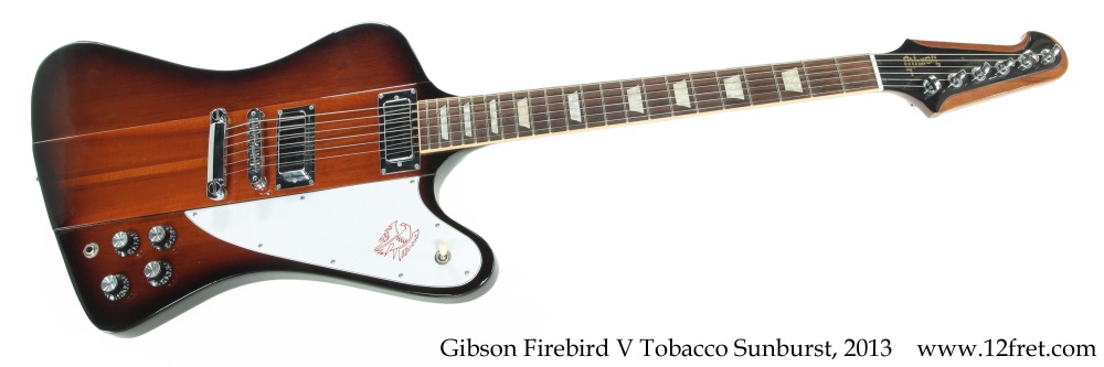 gibson firebird tobacco burst Gibson Firebird V Tobacco Sunburst, 2013