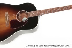 Gibson J-45 Standard Vintage Burst, 2017 Full Front View Gibson J-45 Standard Vintage Burst, 2017 Full Front View