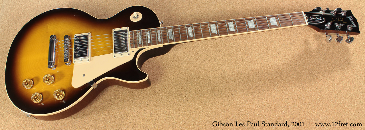 2001 Gibson Les Paul Standard Sunburst