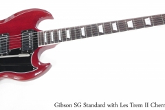 Gibson SG Standard with Les Trem II Cherry, 2017 Full Front View Gibson SG Standard with Les Trem II Cherry, 2017 Full Front View