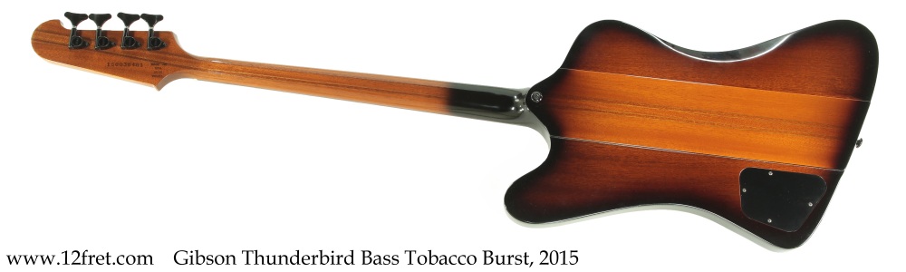 Gibson Thunderbird Bass Tobacco Burst, 2015