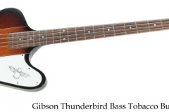 Gibson Thunderbird Bass Tobacco Burst, 2015