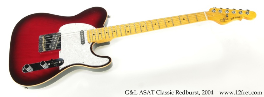 G&L ASAT Classic Redburst, 2004 Full Front View G&L ASAT Classic Redburst, 2004 Full Front View