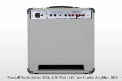 Marshall Silver Jubilee Studio 2525c 5/20 Watt 1x12 Tube Combo Amplifier Full Rear View