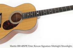 Martin 000-40SPR Peter Rowan Signature Midnight Moonlight, 2001 Full Front View Martin 000-40SPR Peter Rowan Signature Midnight Moonlight, 2001 Full Front View