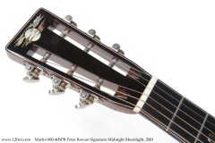 Martin 000-40SPR Peter Rowan Signature Midnight Moonlight, 2001 Head Front View Martin 000-40SPR Peter Rowan Signature Midnight Moonlight, 2001 Head Front View