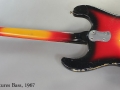 Mosrite Ventures Bass, 1967 Full Rear View