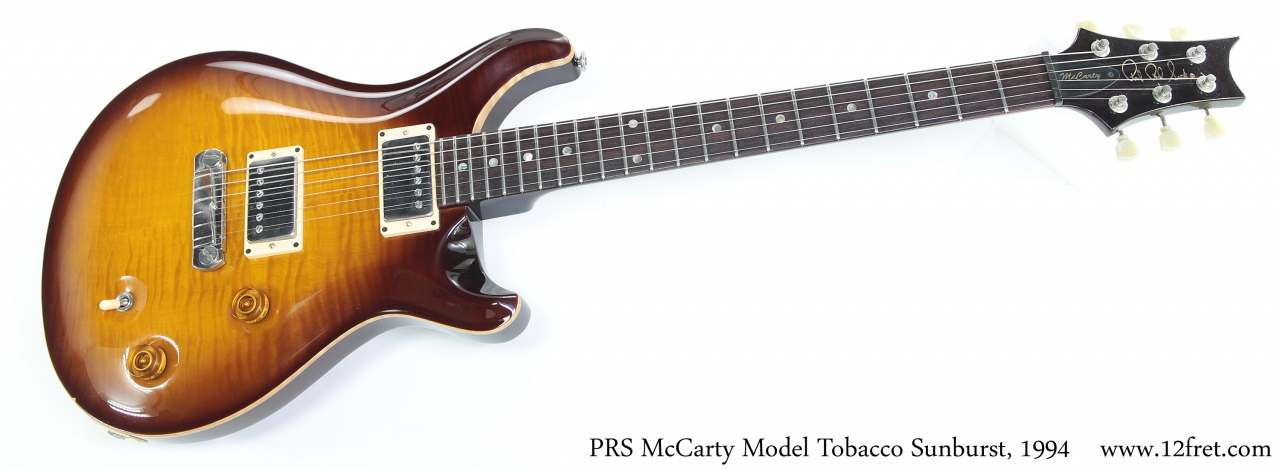 prs mccarty tobacco sunburst PRS McCarty Model Tobacco Sunburst, 1994