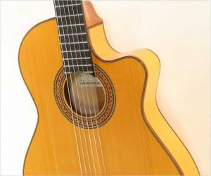   Alhambra 7FS CT E2 Thinline Cutaway Flamenco Guitar Natural, 2010