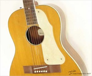  Arthur Hansel Steel String Guitar Natural, 1952