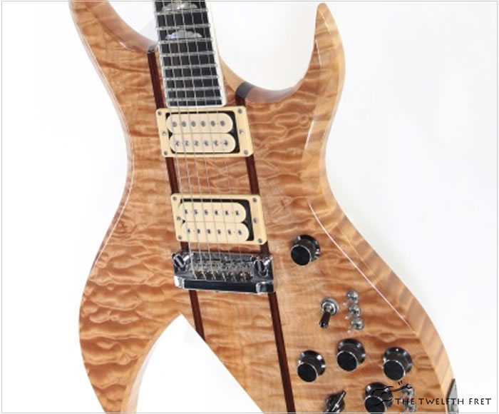 BC Rich Bich Supreme Maple Natural, 1995 | archive.12fret.com