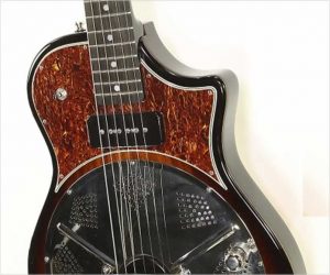   Beard Resoluxe Solidbody Resophonic Electric Guitar Sunburst, 2018