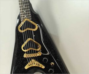  1980 Gibson Flying V2 Black Sparkle