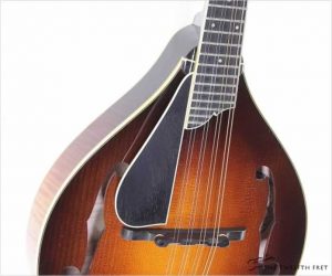 Collings MT2L Left Handed A-Style Mandolin Sunburst, 2012