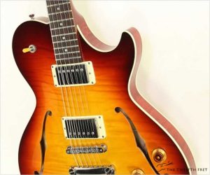  Collings SoCo LC Thinline Electric Dark Cherry Sunburst, 2015