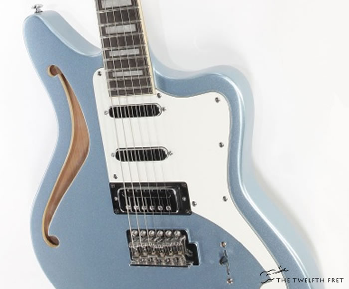 D'Angelico Premier Bedford SH Metallic Blue, 2021 | The Twelfth Fret