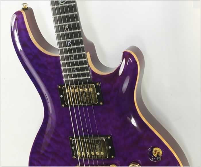Dean Hardtail Limited Edition Purple 30/100, 2001 | archive.12fret.com