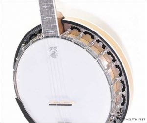   Deering White Lotus 5-String Banjo Natural, 2019