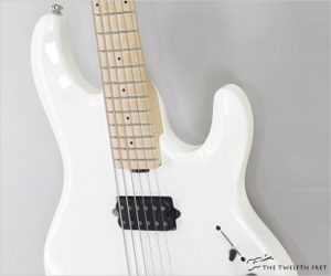    EB Music Man Silhouette Bass Guitar Pearl White, 2012