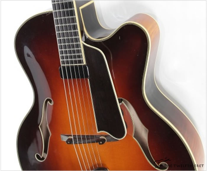 Eastman AR810CE Archtop Electric Sunburst 2006 archive.12fret.com