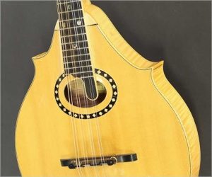   Eastman MD904D Two Point Mandolin Natural, 2010