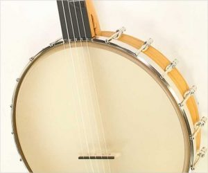    Enoch Tradesman 12 Inch Cherry 5-String Nylon String Banjo, 2019