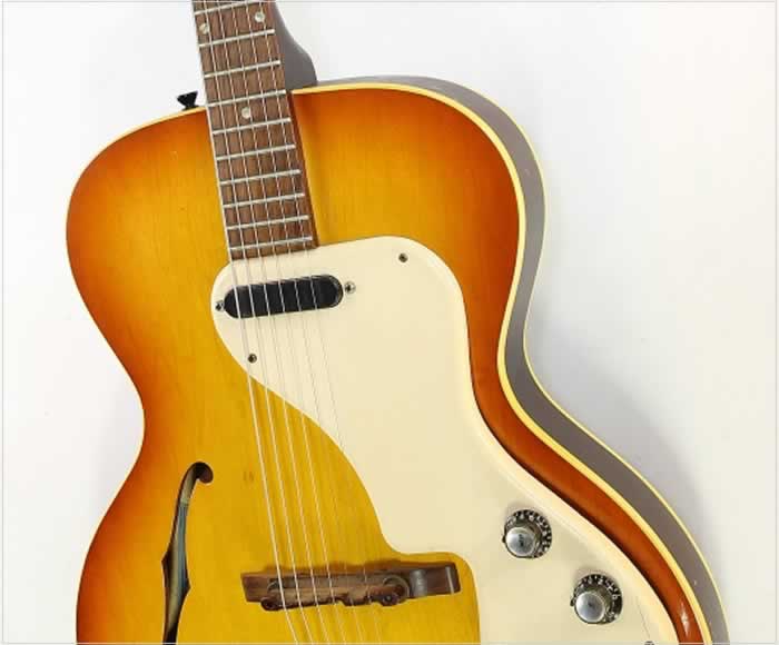 Epiphone Granada E444T Thinline Archtop Sunburst, 1965