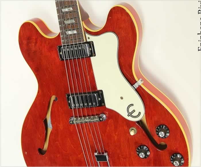 Epiphone Riviera Style E360TDC Thinline Archtop Cherry, 1969