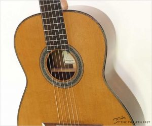  Eric Sahlin Classical Guitar Rosewood, 2012