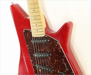  Ernie Ball Music Man Albert Lee SSS Hardtail Cherry Red, 2005