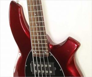    Ernie Ball Music Man Bongo 5 HH Bass Burgundy, 2011