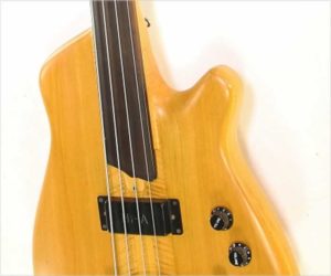  F Bass Fretless Bass, Maple and Poplar, 1982