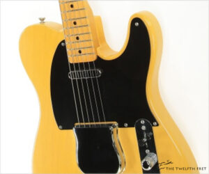  Fender 52 Telecaster Reissue Butterscotch Blonde, 1999