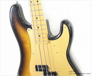  Fender 57 Reissue Precision Bass Sunburst, 1982
