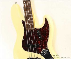  Fender 62 Jazz Bass Reissue Olympic White Made in USA, 1994