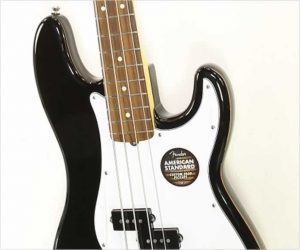  Fender American Standard Precision Bass Black, 2015