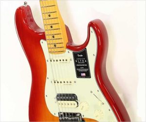Fender American Ultra Stratocaster HSS Maple Neck Plasma Red Burst 