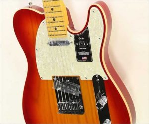  Fender American Ultra Telecaster Maple Neck Plasma Red Burst, 2019 - No Longer Available