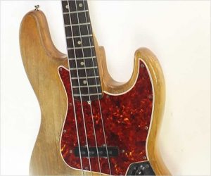  Fender Jazz Bass Natural Refinish, 1966