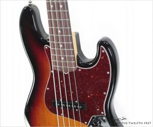 !!! Fender Jazz Bass V American Standard Sunburst, 2016