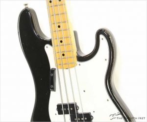   Fender Precision Bass Maple Neck Black, 1975