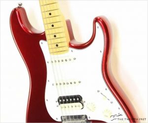  Fender Stratocaster HSS Maple Neck Candy Apple Red, 2008