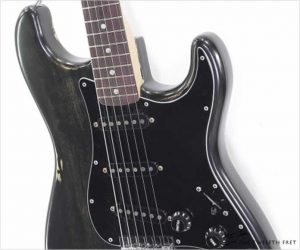  Fender Stratocaster HardTail Black Refinish, 1977