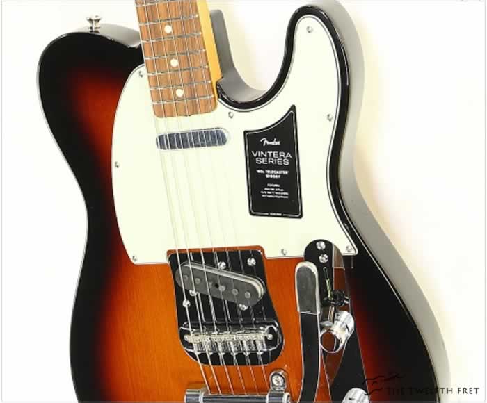 Fender Vintera 60s Telecaster Bigsby, Sunburst | The Twelfth Fret