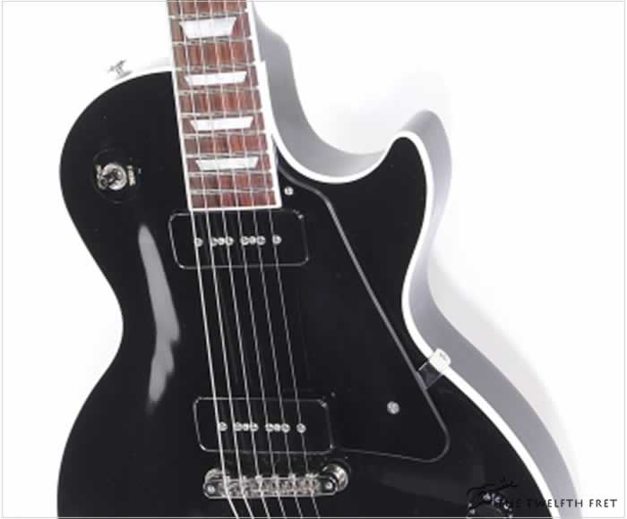Gibson Les Paul Classic P90 Ebony Black, 2018 | archive.12fret.com