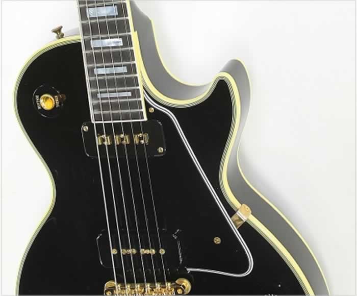 Gibson 1954 Les Paul Custom Reissue Black, 2000 | archive.12fret.com